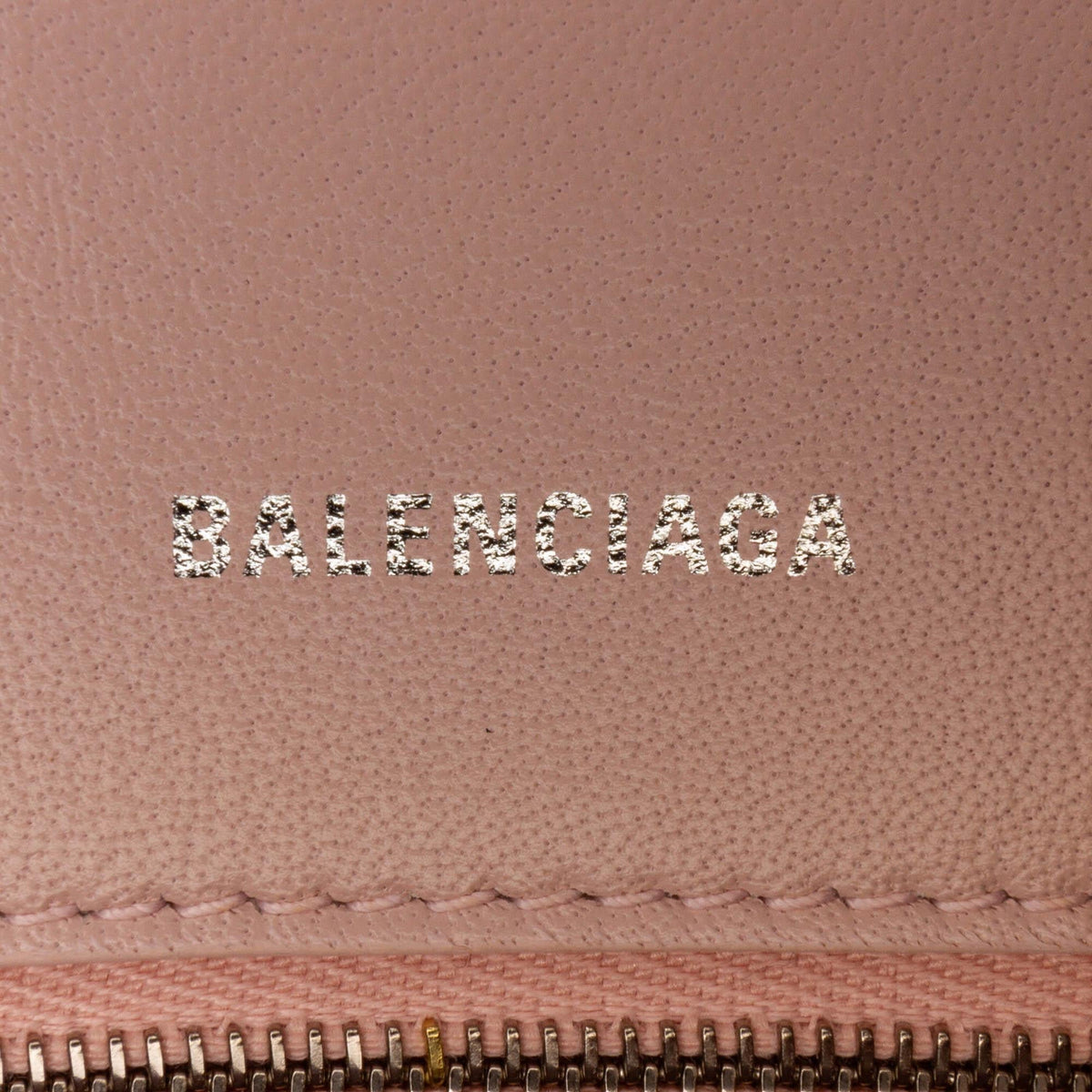 Balenciaga Hourglass S Satchel | Authentic Pre-Owned close-up view