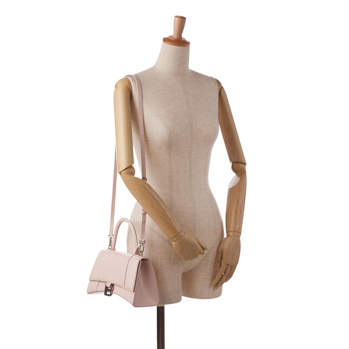 Balenciaga Hourglass S Satchel | Authentic Pre-Owned interior view