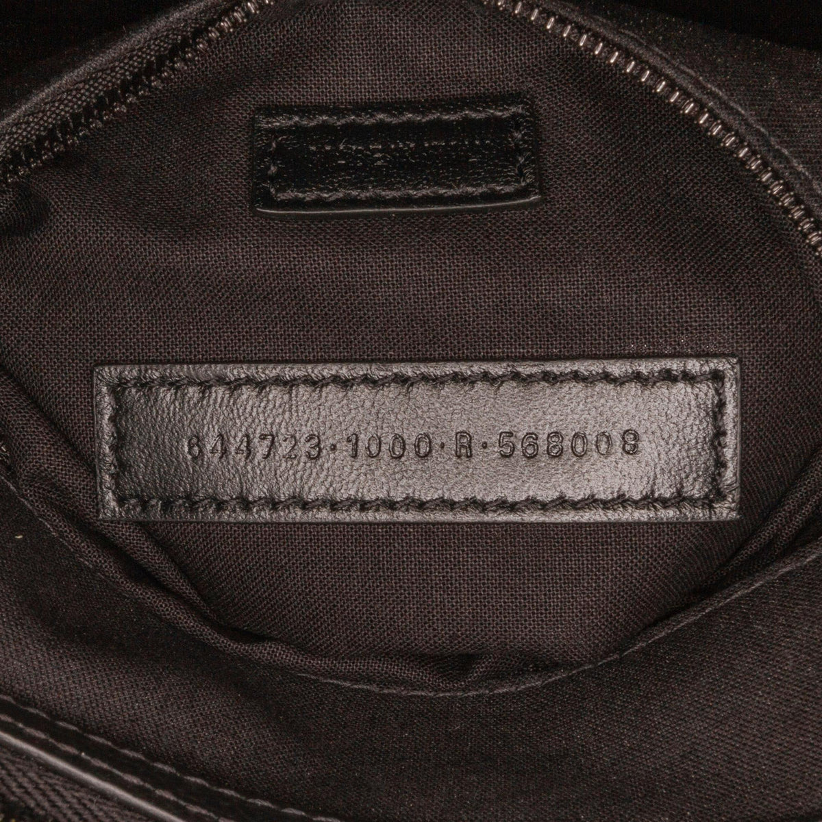 Balenciaga Hourglass Wristlet Clutch | Authentic Pre-Owned side view