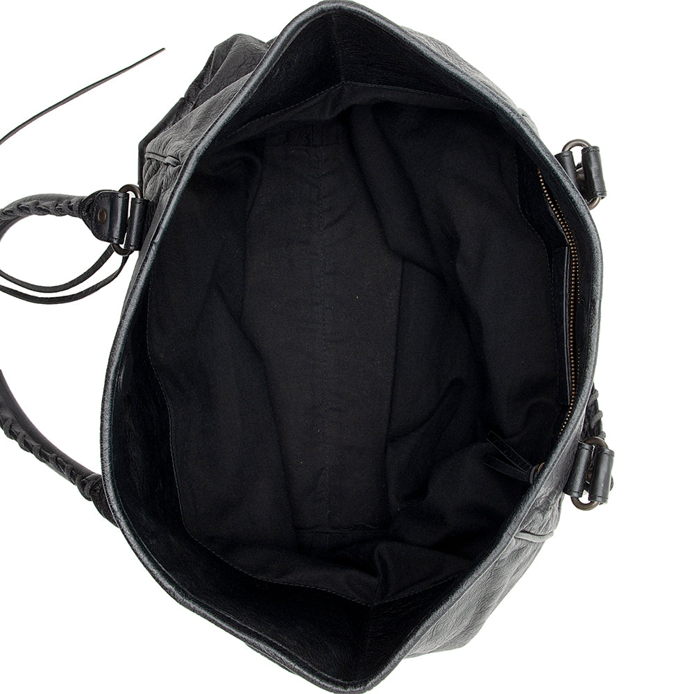 Balenciaga Lambskin Sunday S Tote - Final Sale | Authentic Pre-Owned hardware detail
