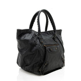 Balenciaga Lambskin Sunday S Tote - Final Sale | Authentic Pre-Owned side view