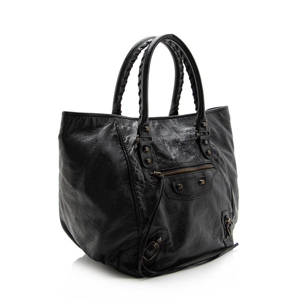 Balenciaga Lambskin Sunday S Tote | Premium Designer Piece