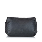Balenciaga Large Motocross Sunday Lambskin Leather Tote Bag back view