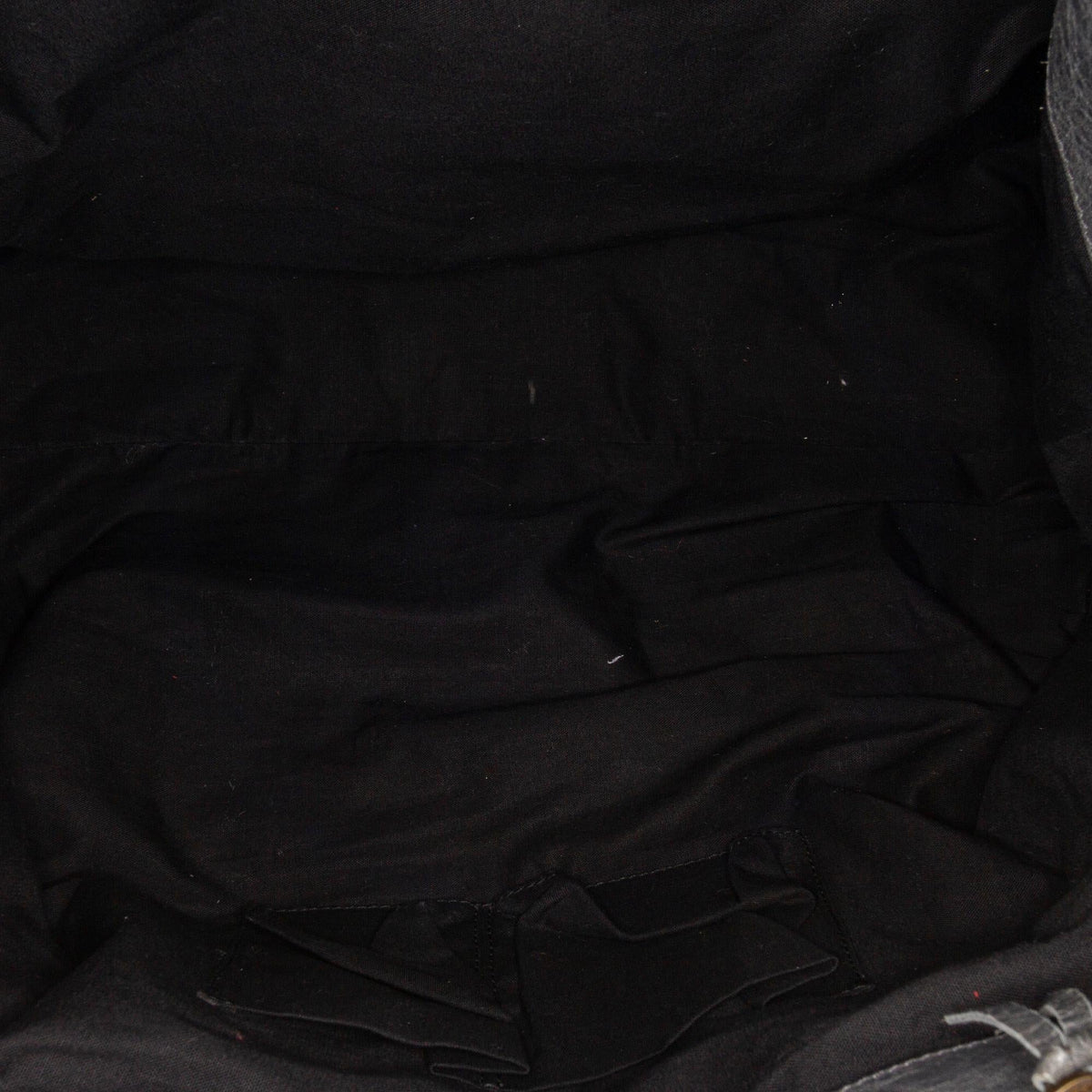 Balenciaga Large Motocross Sunday Lambskin Leather Tote Bag interior view