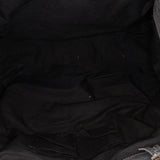 Balenciaga Large Motocross Sunday Lambskin Leather Tote Bag interior view
