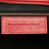 Balenciaga Large Sunday Lambskin Leather Tote | Authentic Pre-Owned hardware detail
