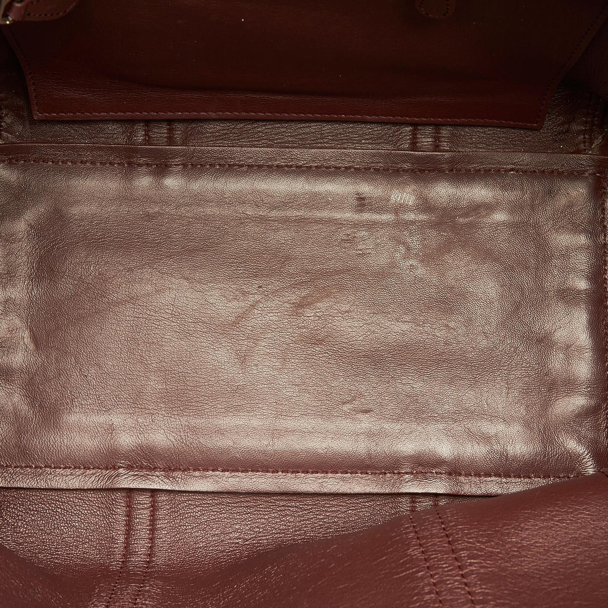 Balenciaga Laundry Cabas Leather Tote Bag | Authentic Pre-Owned detail view