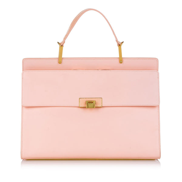 Balenciaga Le Dix Cartable Leather Satchel | Designer Shoulder Bag