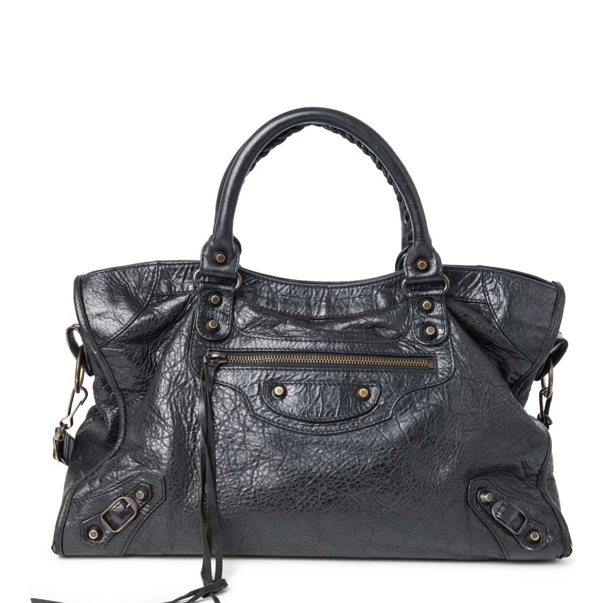 Authentic Balenciaga handbag Black luxury fashion accessory