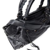Balenciaga women's handbag Black luxury designer leather