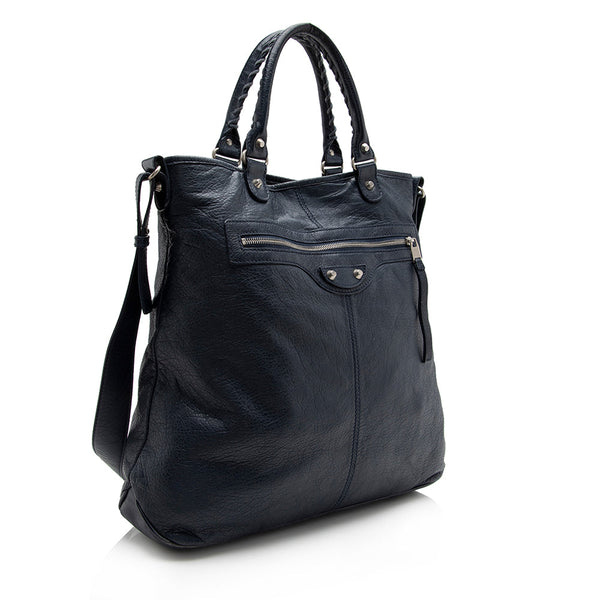 Balenciaga Leather Classic Square Tote - FINAL SALE | Premium Designer Piece