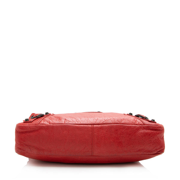 Balenciaga Leather Classic Town Satchel | Designer Luxury Handbag