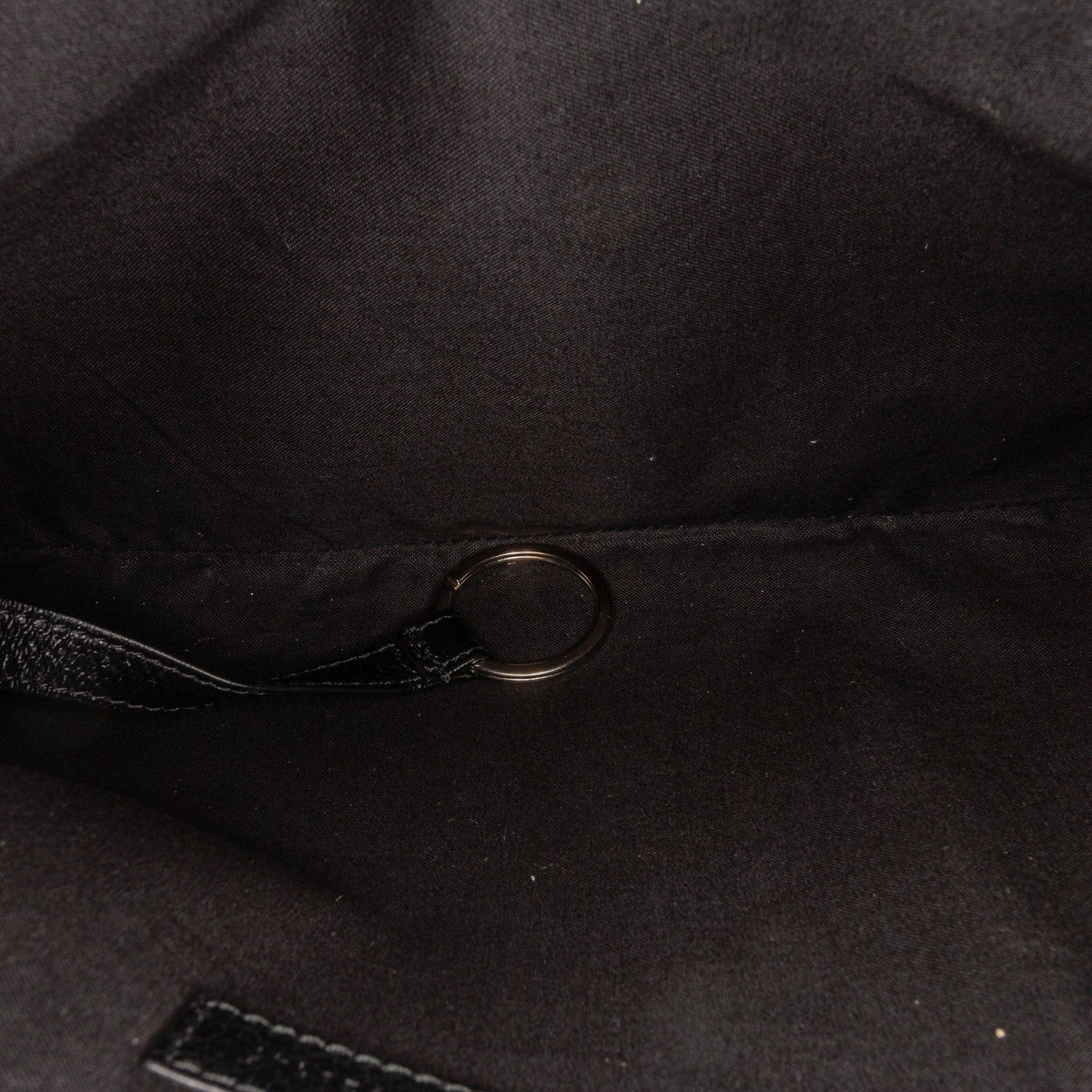 Balenciaga Leather Clutch Bag | Authentic Pre-Owned interior view