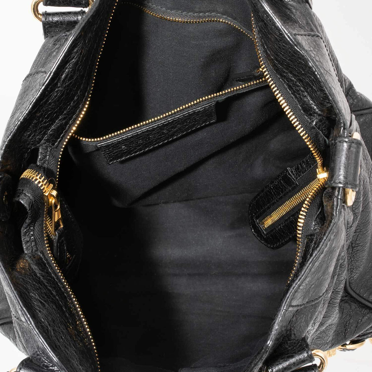 Balenciaga women's handbag Black luxury designer leather
