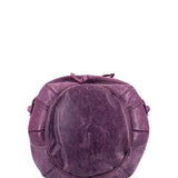 Sorvorys elegant leather Handbag angled view