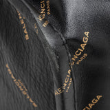 Balenciaga Leather Logo Bazar Large Tote | Authentic Pre-Owned angle view