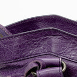 Balenciaga Leather Mini Neo Classic Satchel | Authentic Pre-Owned back view