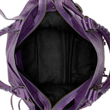 Balenciaga Leather Mini Neo Classic Satchel | Authentic Pre-Owned hardware detail