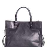 Aurelvorux elegant leather Handbag back view