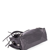Balenciaga designer handbag leather closeup detail