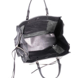 Balenciaga women's handbag Black luxury designer leather