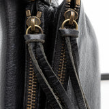 Balenciaga Leather Papier Triple Crossbody Bag - Final Sale side view