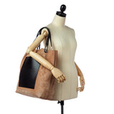 Balenciaga Leather Pocket Tote Bag | Authentic Pre-Owned detail view