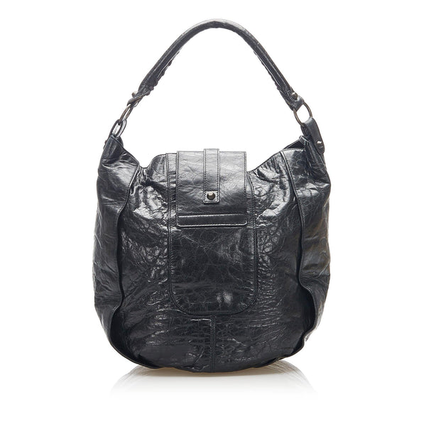 Balenciaga Leather Shoulder Bag — Designer Shoulder Bag