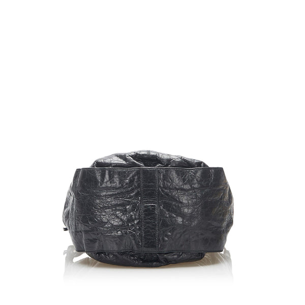 Balenciaga Leather Shoulder Bag — Designer Shoulder Bag