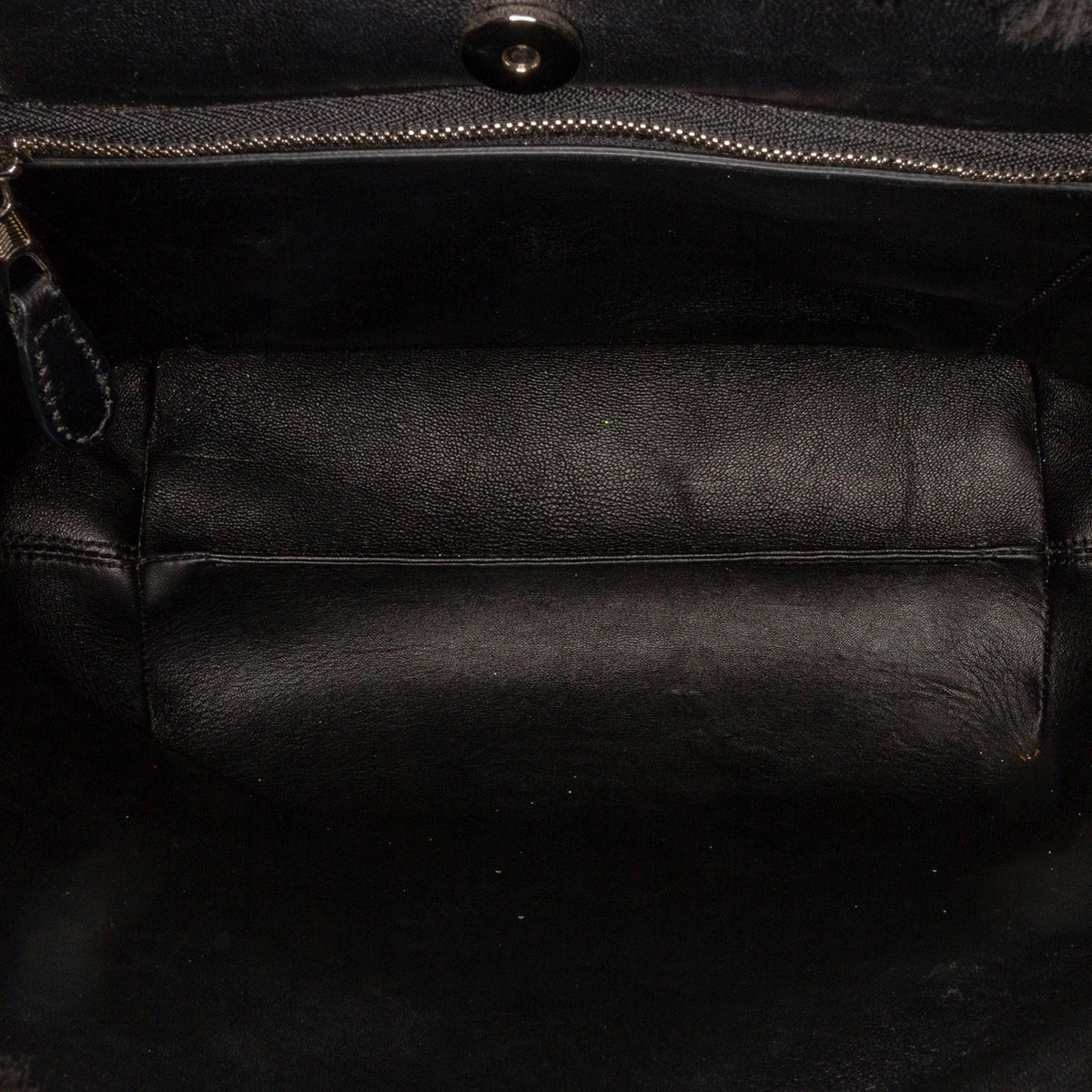 Balenciaga Logo Faux Fur Everyday XS Tote 35216 | Authentic Pre-Owned detail view