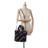 Balenciaga Logo Faux Fur Everyday XS Tote 35216 | Authentic Pre-Owned interior view