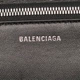 Balenciaga Logo Faux Fur Everyday XS Tote 37300 | Authentic Pre-Owned hardware detail