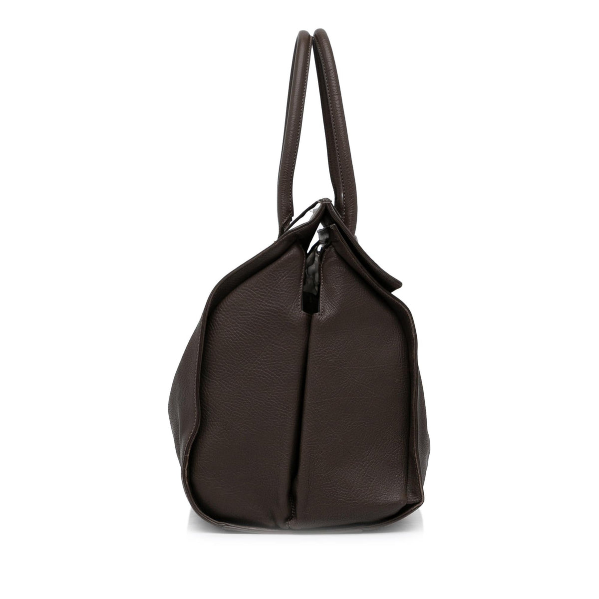 Balenciaga M Tube Round Tote | Authentic Pre-Owned angle view