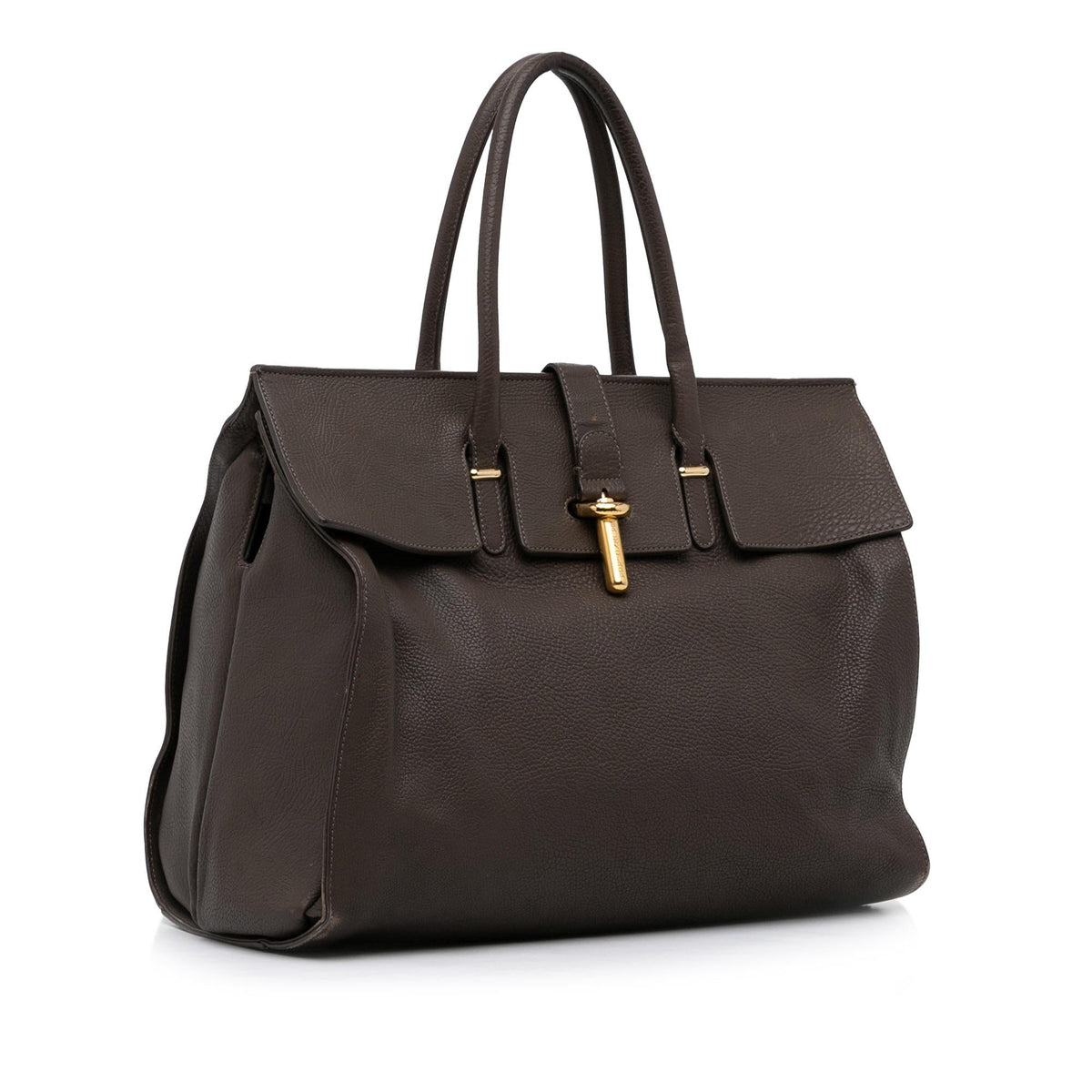 Balenciaga M Tube Round Tote | Authentic Pre-Owned side view