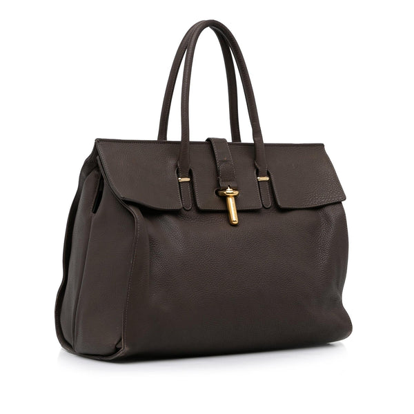 Balenciaga M Tube Round Tote | Authentic Pre-Owned side view
