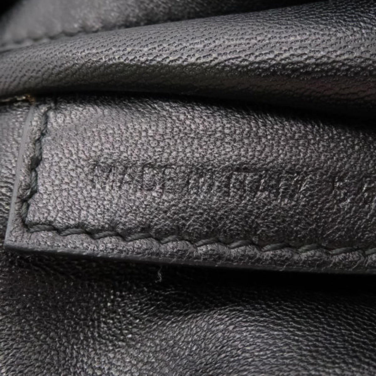 Balenciaga Market Logo Shopper | Authentic Pre-Owned close-up view
