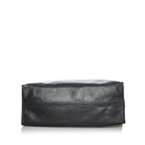 Balenciaga Medium Puppy and Kitten Leather Tote Bag | Authentic Pre-Owned back view