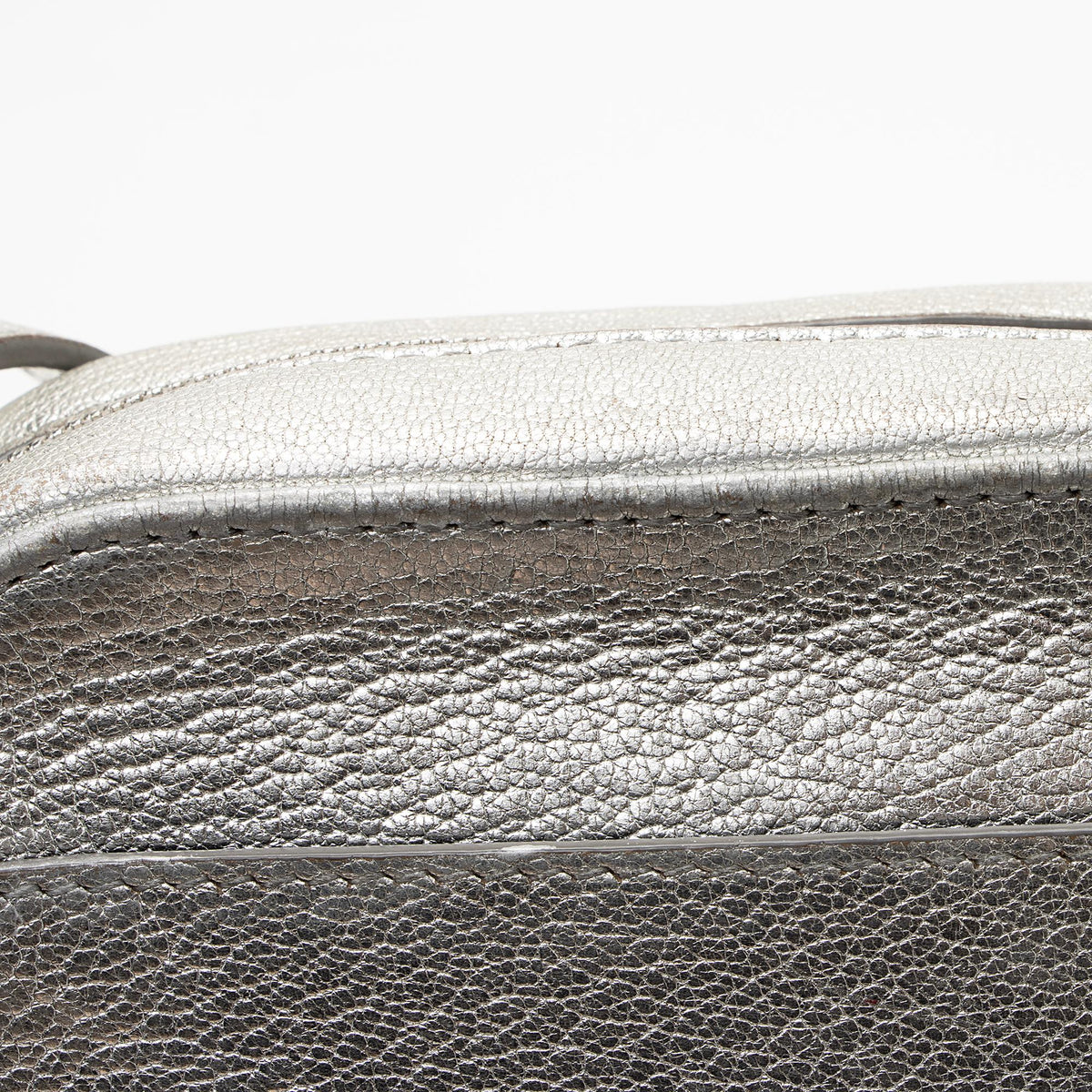 Balenciaga Metallic Calfskin Everyday XS Camera Bag | Authentic Pre-Owned interior view