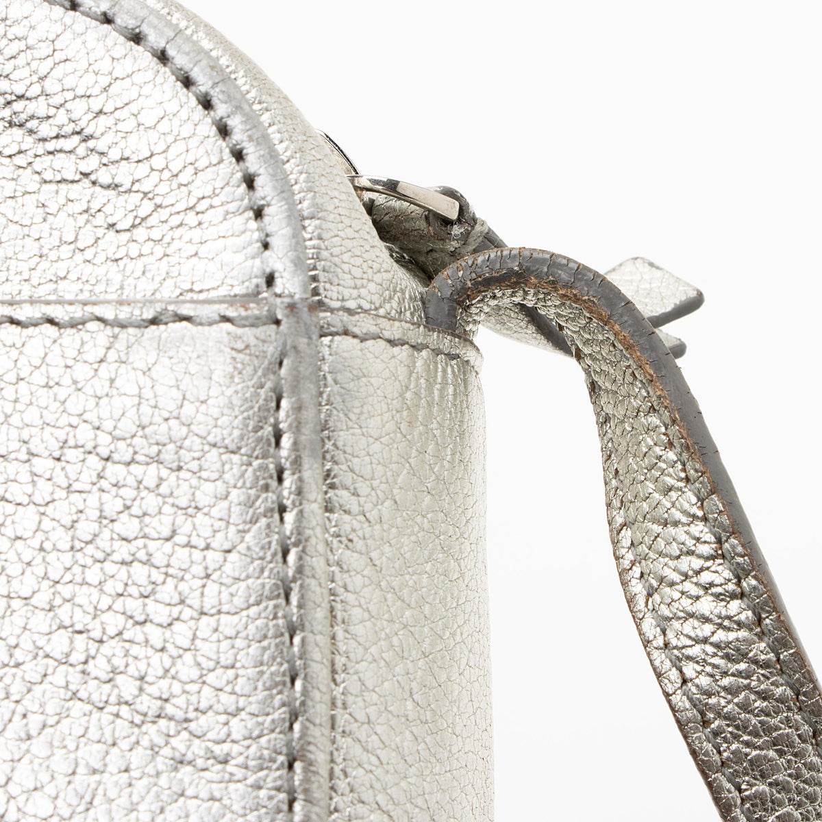 Balenciaga Metallic Calfskin Everyday XS Camera Bag | Authentic Pre-Owned detail view