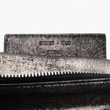 Balenciaga Metallic Calfskin Milky Way Papier Clutch interior view