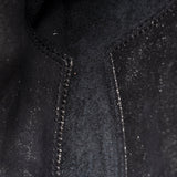 Balenciaga Metallic Calfskin Milky Way Papier Clutch angle view