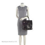 Balenciaga Metallic Veau Leather Papier A4 Tote | Authentic Pre-Owned interior view