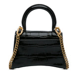 Balenciaga Mini Embossed Leather Hourglass | Authentic Pre-Owned angle view