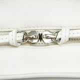 Balenciaga Mini Embossed Motocross Neo Classic City Handbag front view