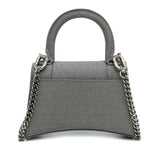 Balenciaga Mini Glitter Hourglass Satchel | Authentic Pre-Owned angle view