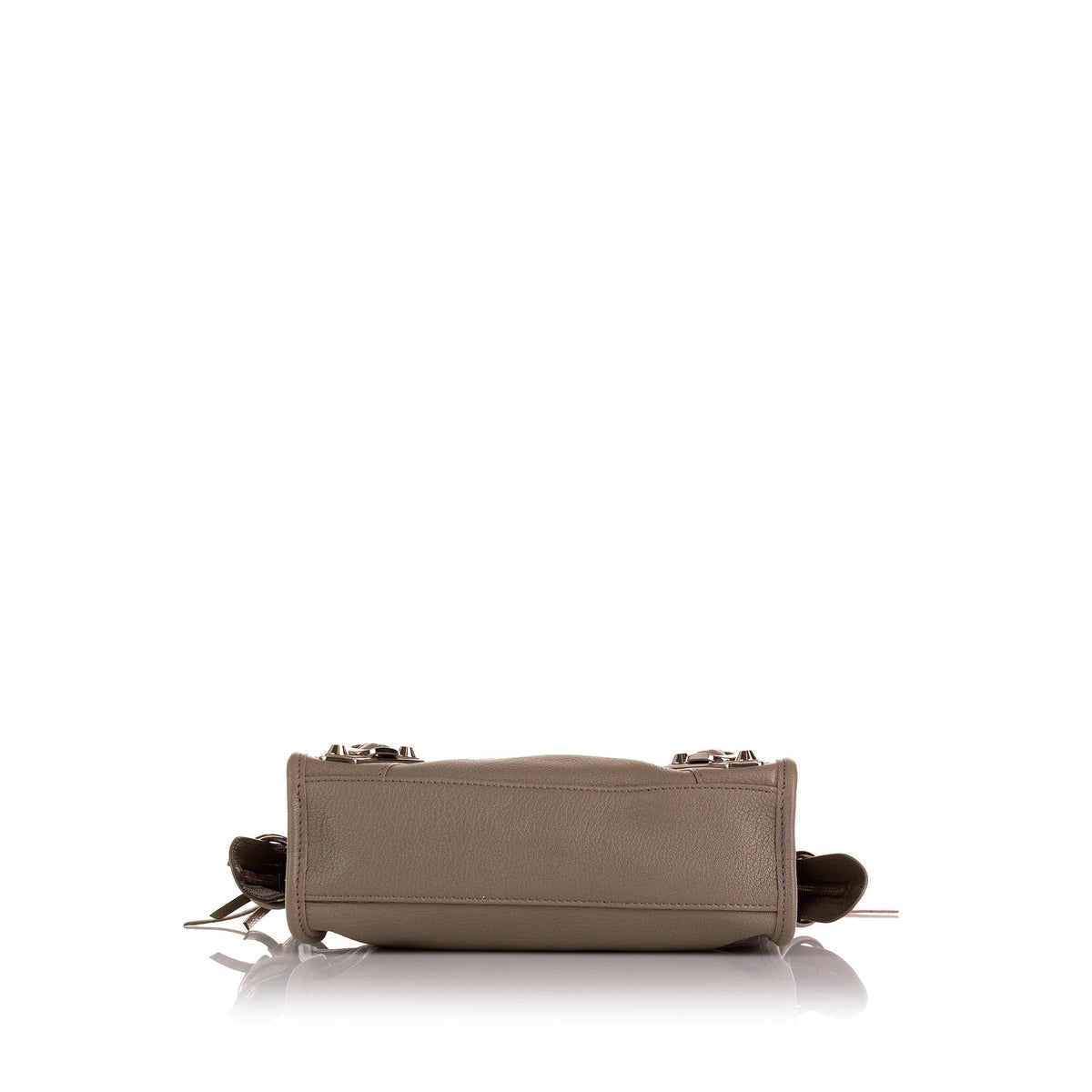 Balenciaga Mini Motocross Classic Metallic Edge City Handbag detail view
