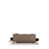 Balenciaga Mini Motocross Classic Metallic Edge City Handbag detail view