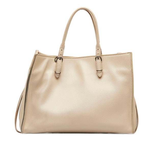 Balenciaga Mini Papier A6 Zip-Around Satchel | Authentic Pre-Owned angle view