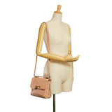 Balenciaga Mini Soft Le Dix Cartable Leather Crossbody Bag side view