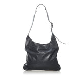 Balenciaga Motocross Agneau Giant Brogues Besace Handbag angle view